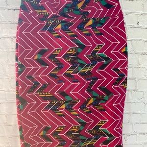 LuLaRoe Cassie pencil skirt. Size large